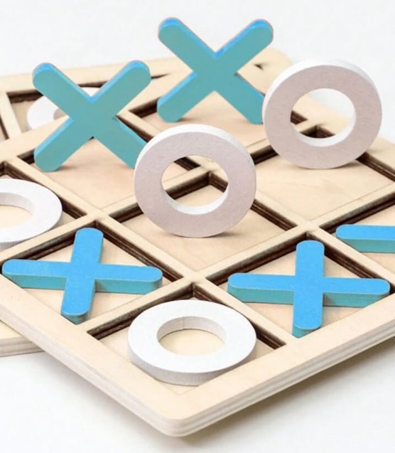 Wooden Tic Toc Toe 0