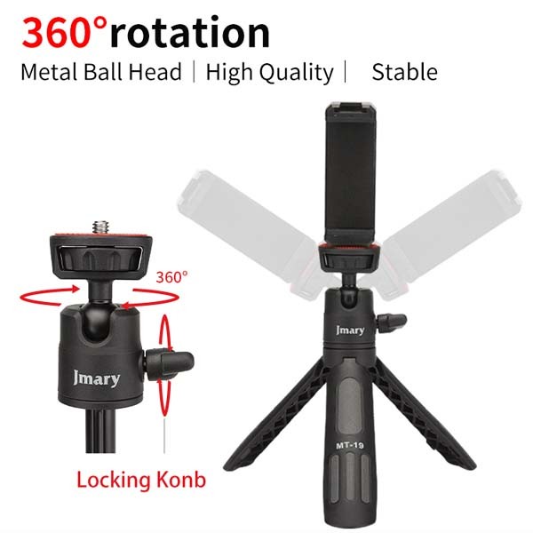 Jmary MT-19 Smartphone Selfie Stick Tripod 2