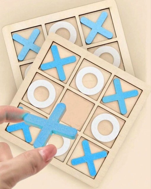 Wooden Tic Toc Toe 1